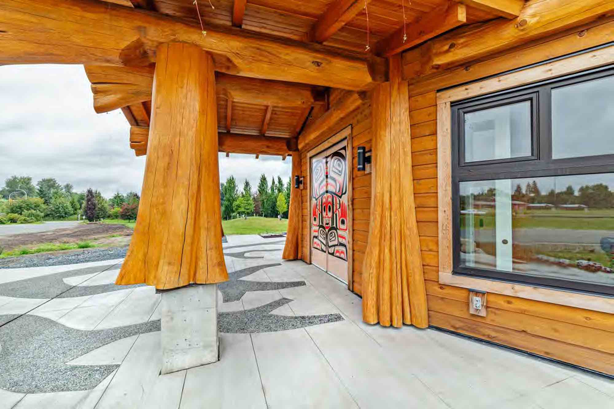 Langley Custom Log Home copy