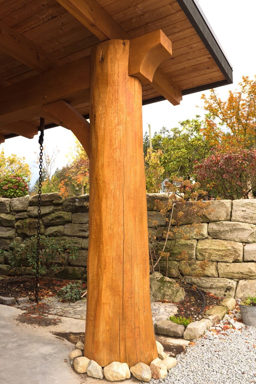 McNeil Timber Frame Log Home