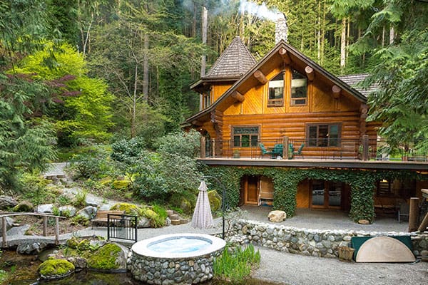 Full Scribe Log Home Custom Built Floor Plans.