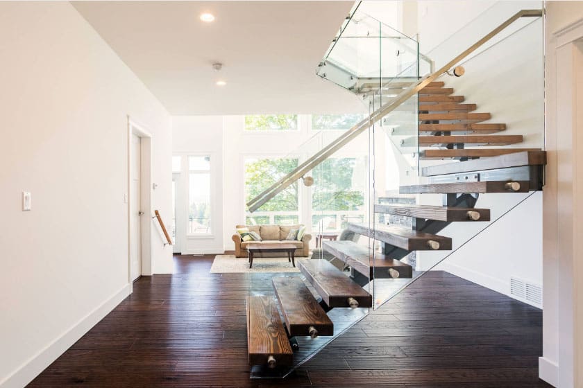 BC Home Builders Custom Built stairs