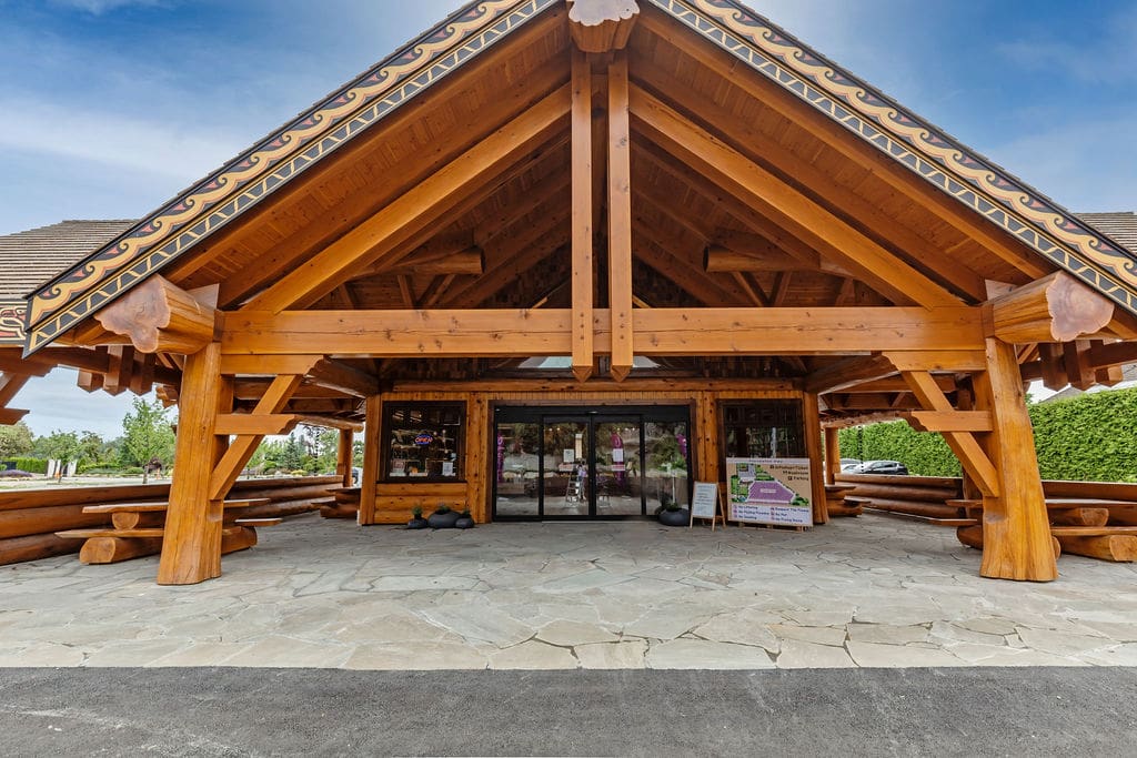 Lavendar lane post and beam timber frame