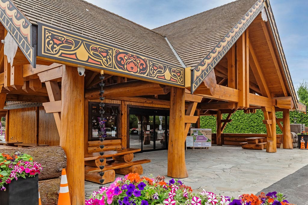 BC Builders lavender lane post and beam.