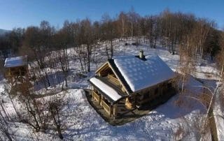 Italian Custom Log Home