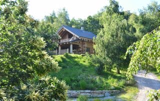 Italian Custom Log Home