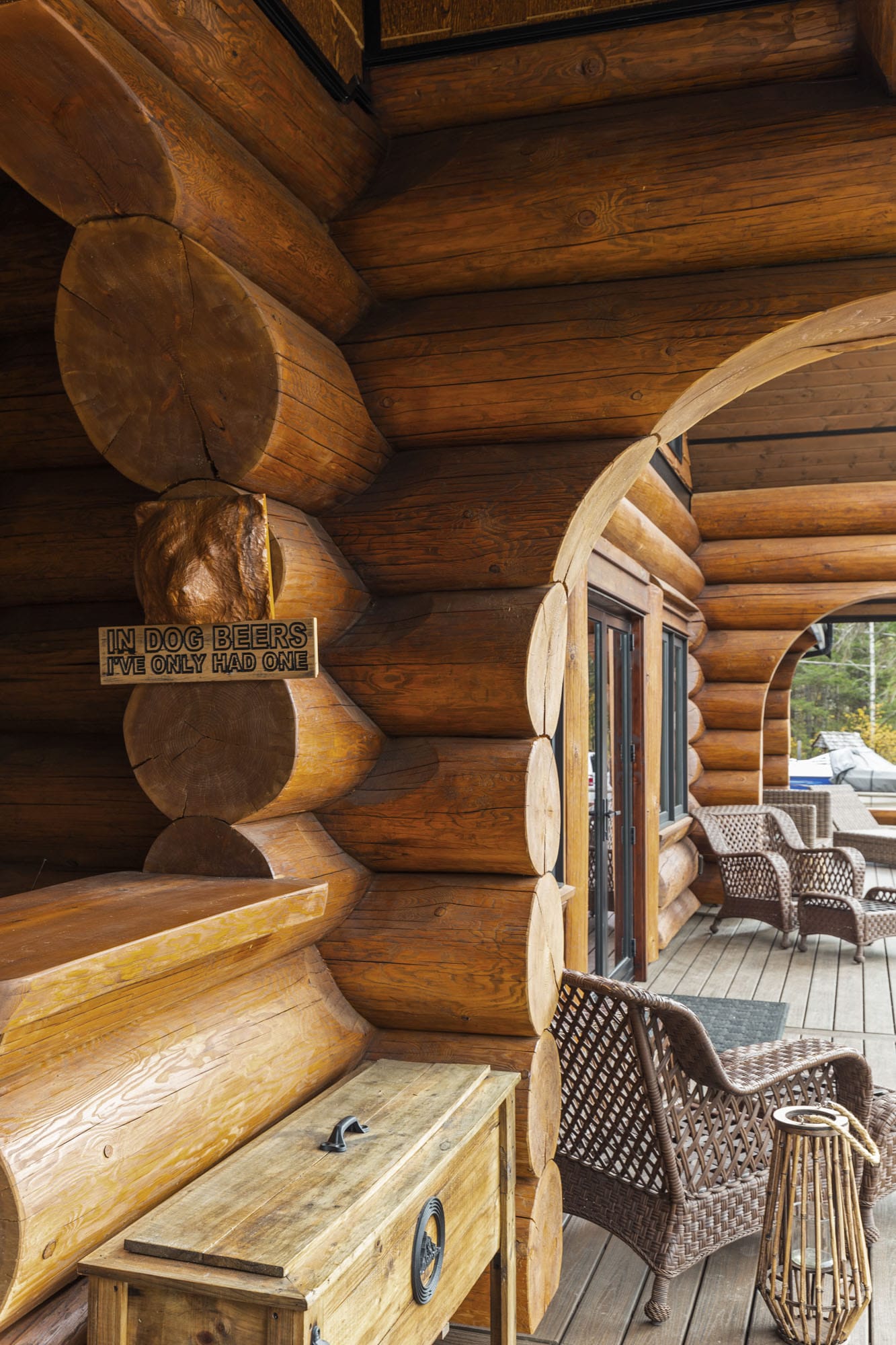 Tulameen B.C. Full Scribe Log Home