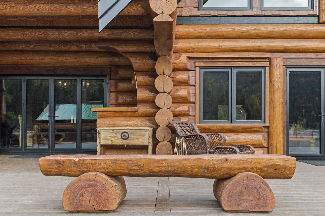 Tulameen B.C. Full Scribe Log Home