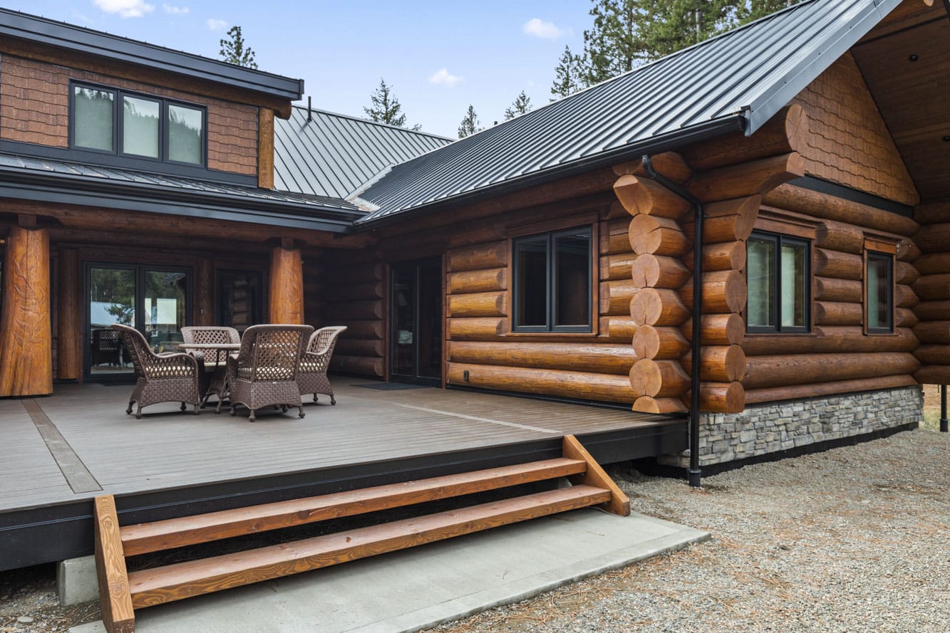 Tulameen B.C. Full Scribe Log Home