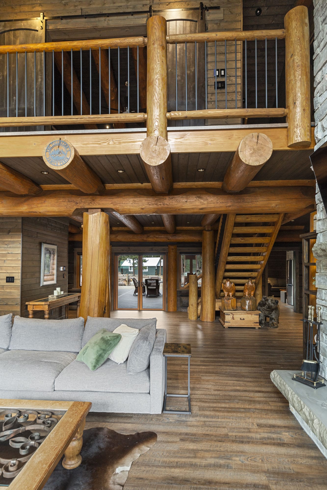 Tulameen B.C. Full Scribe Log Home