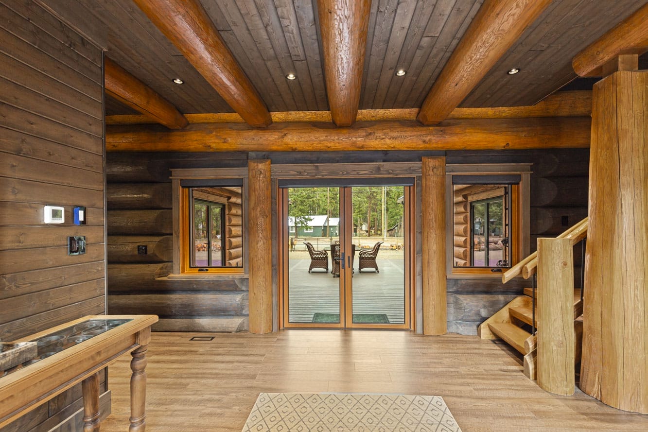 Tulameen B.C. Full Scribe Log Home